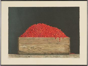 Philip von Schantz, color lithograph. Signed and dated -82, and numbered 43/190.