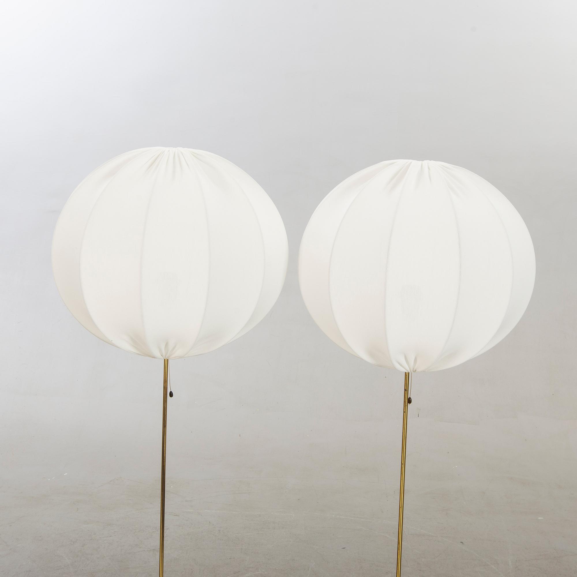 Floor lamps, Luco, 2 pcs second half of the 20th century.