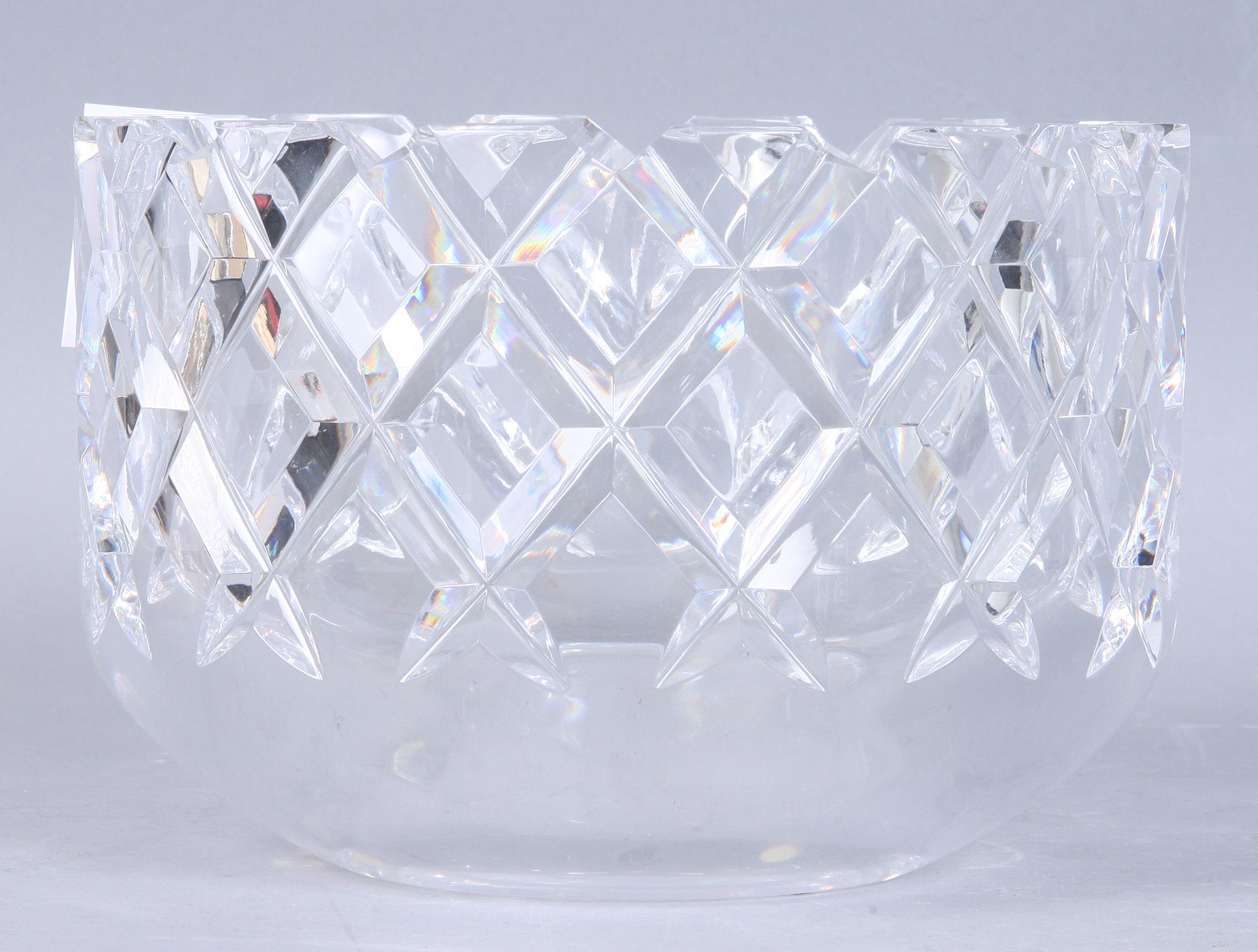 SKÅL, glas, Orrefors, 1900-talets andra hälft.