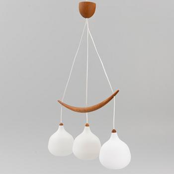 Uno & Östen Kristiansson, ceiling lamp, model no. 512 'Bananen', Luxus, 1950s/60s.