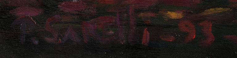 Paavo Sarelli, Landskap.