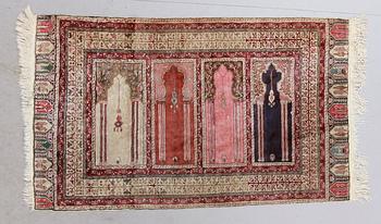 MATTA, Kayseri, silkeinslag, semiantik. Ca 141 x 84 cm.