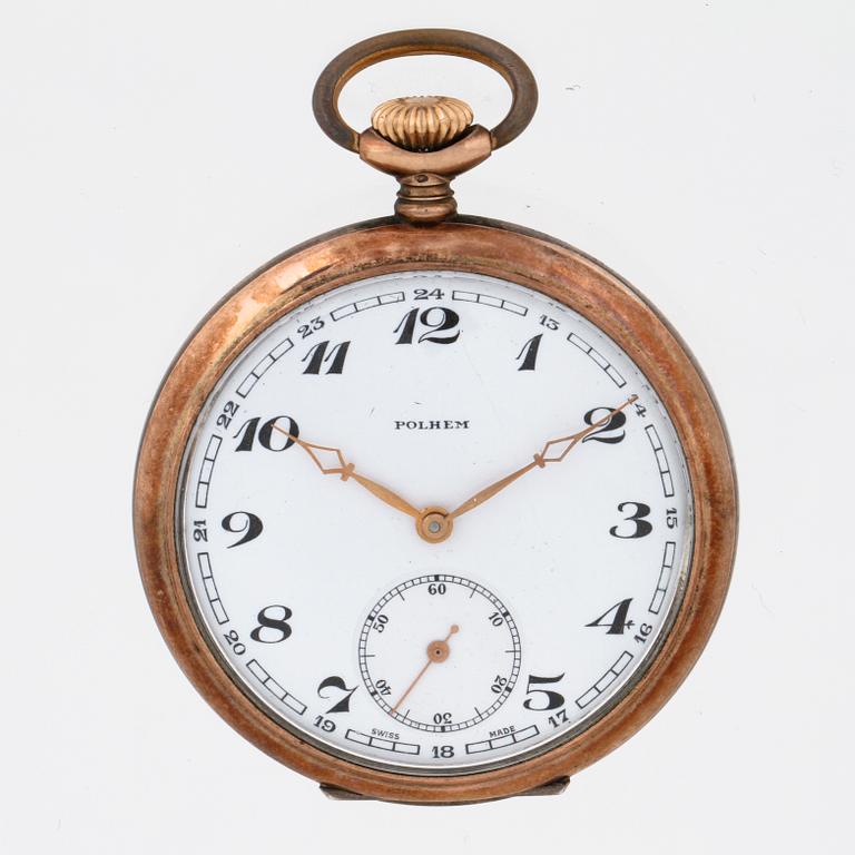POLHEM, pocket watch, 51 mm.