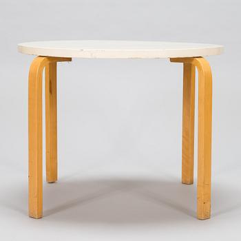 Alvar Aalto, an early 1950's coffee table /lamp table for O.Y. Huonekalu-ja Rakennustyötehdas A.B..