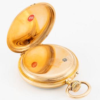 Halda, pocket watch, 49.5 mm.