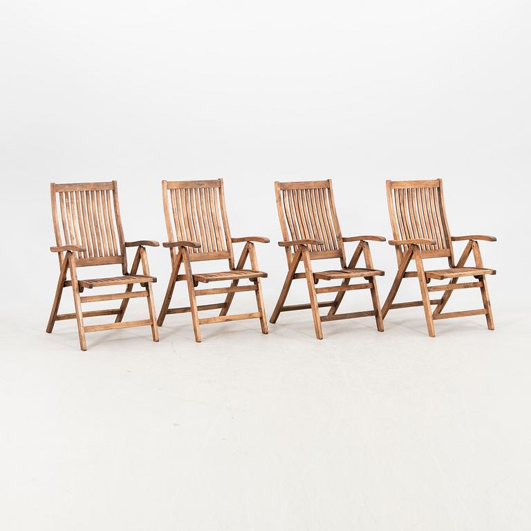 Karmstolar 4 st Brafab sent 1900-tal.