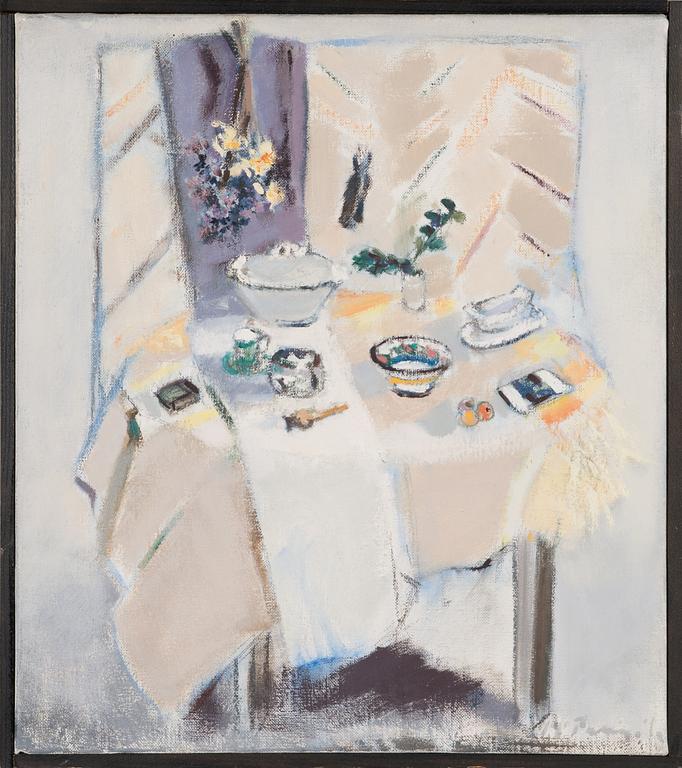 Marjukka Paunila, oil on canvas, signed.