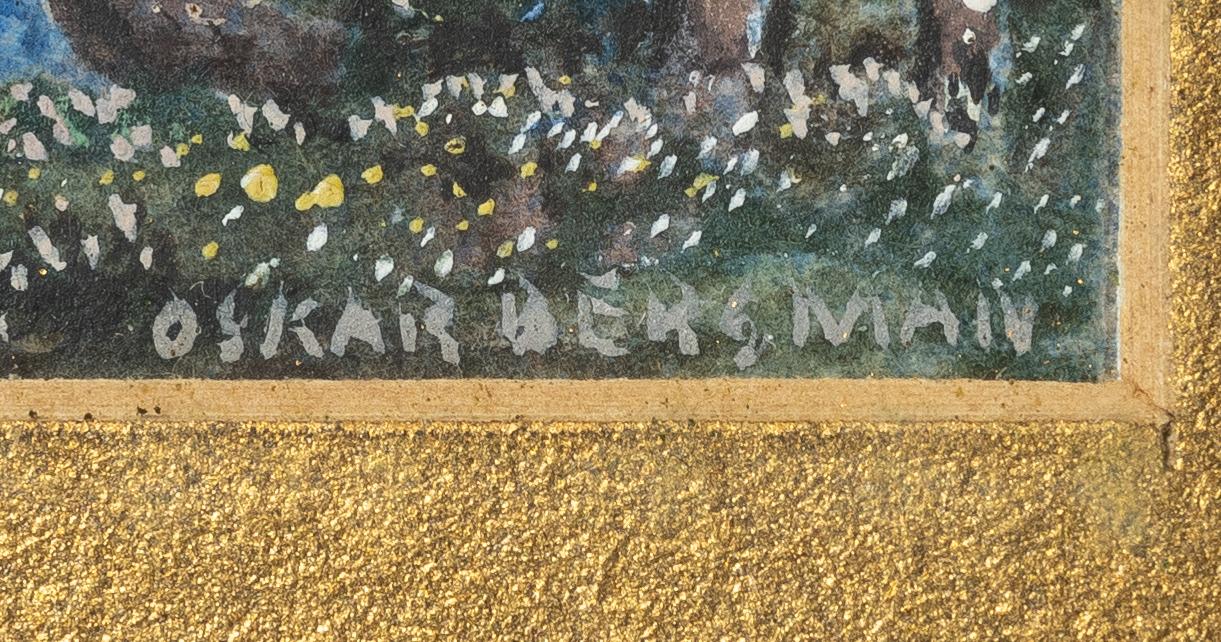 Oskar Bergman, Coastal Landscape.