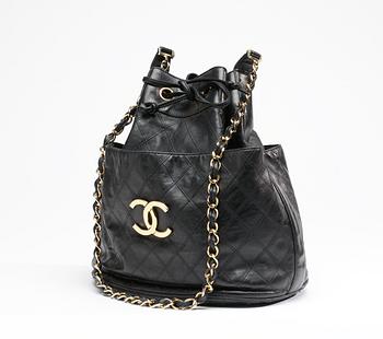 A Chanel handbag.