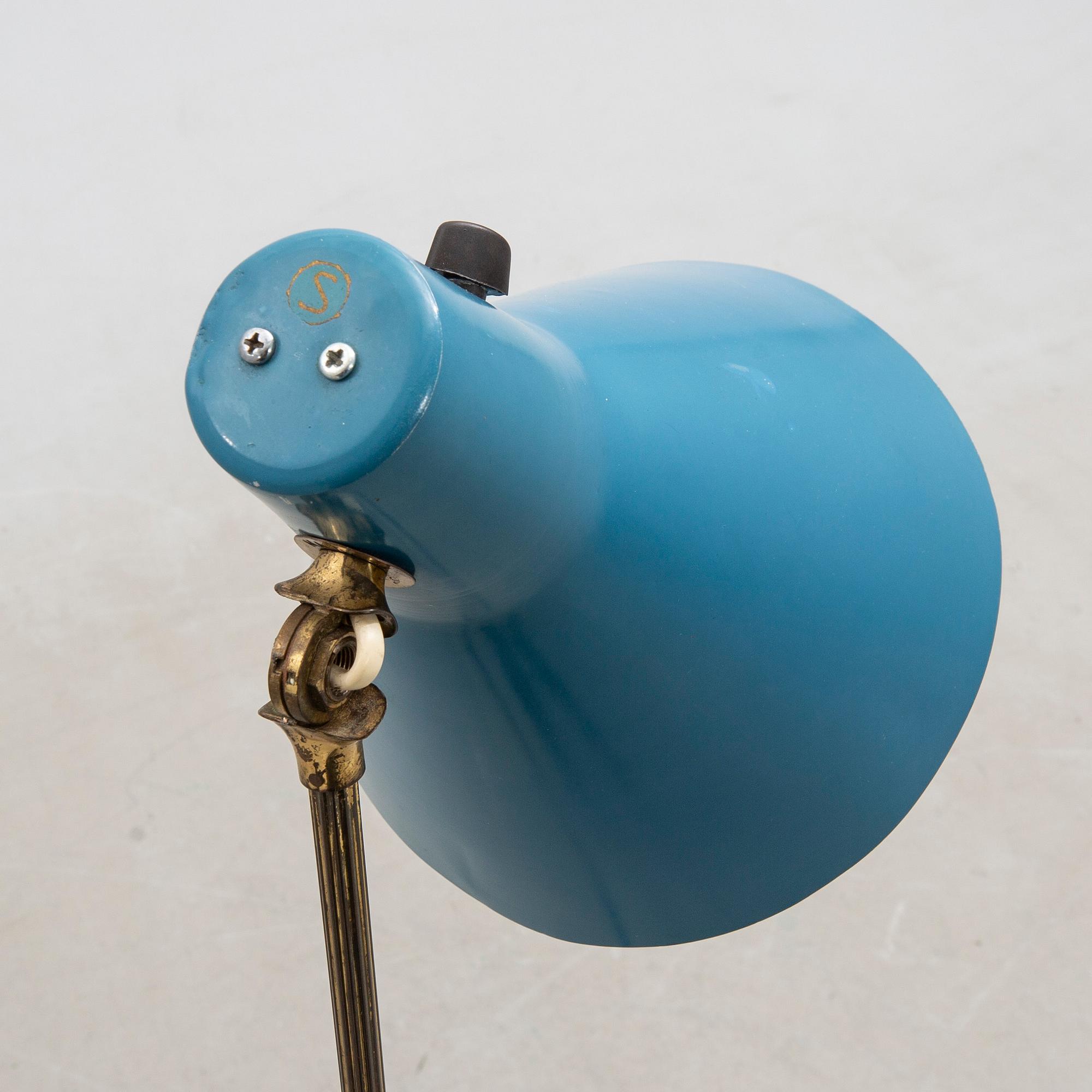 Malmö Armaturfabrik, likely, floor lamp, Swedish Modern, mid-20th century, Sweden.