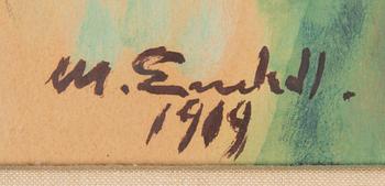 Magnus Enckell, Piprökande man.