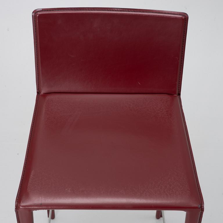 Lievore Altherr Molina, Four 'Norma' bar stools, Arper.