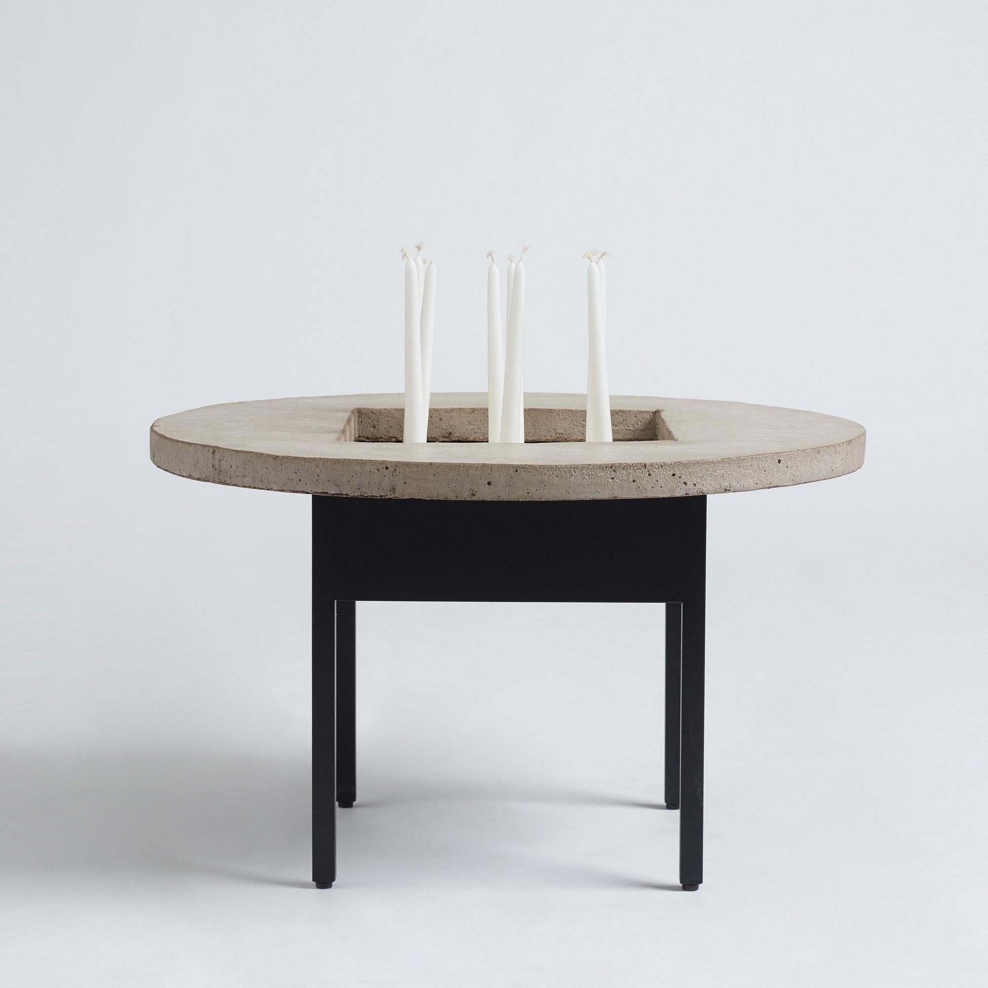 Jonas Bohlin, a 'Concrete Jungle' table, ed. 27/100, Källemo, post 2007.