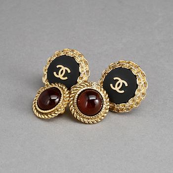 Chanel · CLIPS, two pair, Chanel, 2003