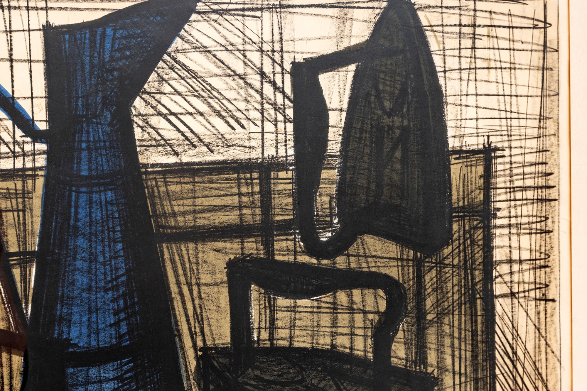 Bernard Buffet, lithograph in colours signed and numbered 228/300.