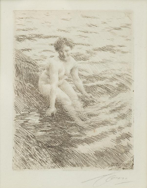 Anders Zorn, "Vått".