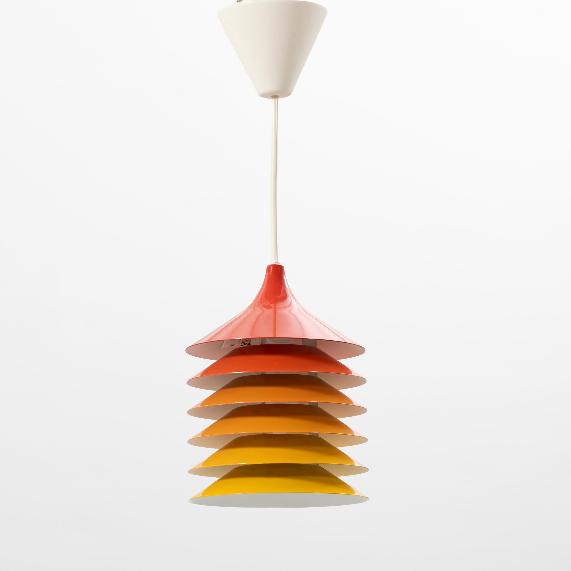 Bent Boysen, taklampa, "Duett", Ikea, 1970-tal.