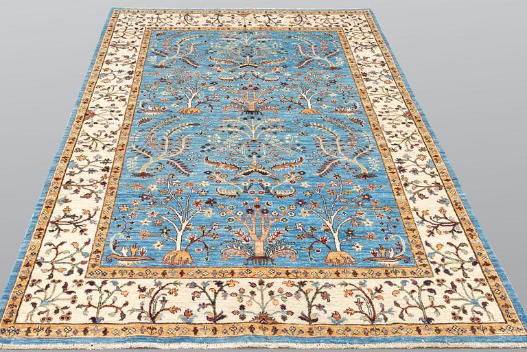 A rug, Ziegler Design, ca 239 x 164 cm.
