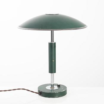 Table lamp, functionalist style, 1930s/40s.