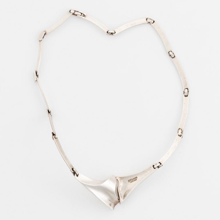 Björn Weckström, collier, sterlingsilver, Lapponia.