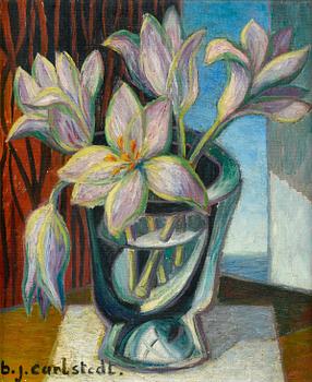 506. Birger Carlstedt, FLOWERS IN A VASE.