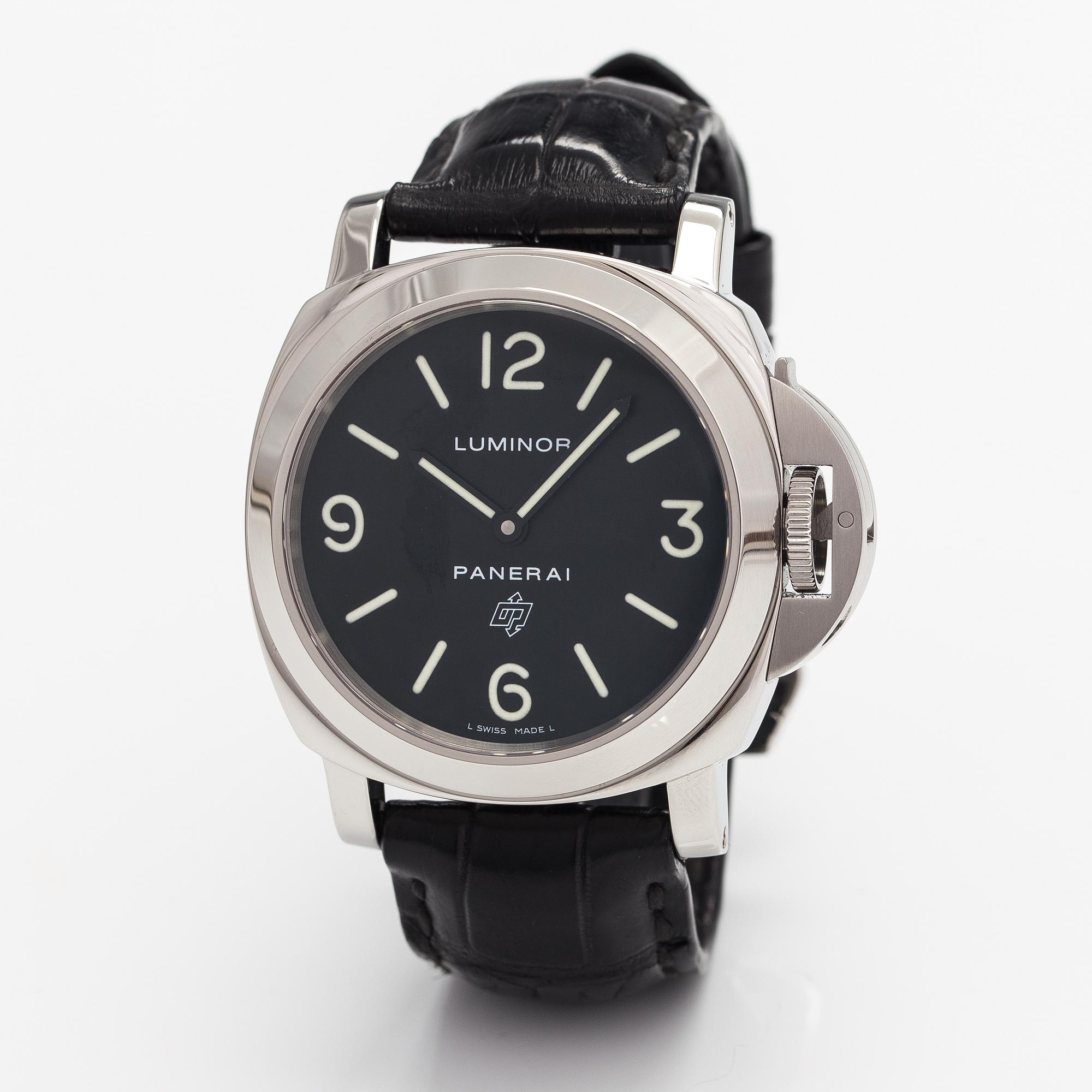 Officine Panerai, Historic Luminor Base logo, armbandsur, 44 mm.