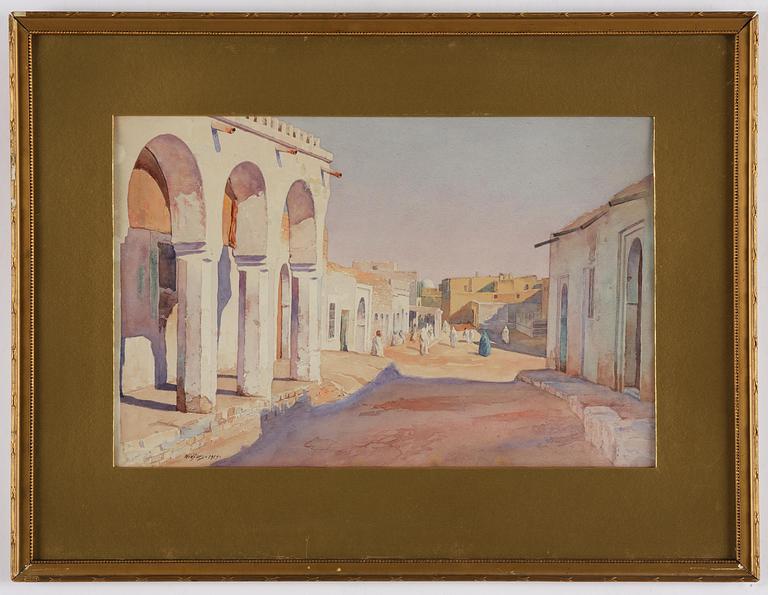 Gunnar Widforss, From Tunis.