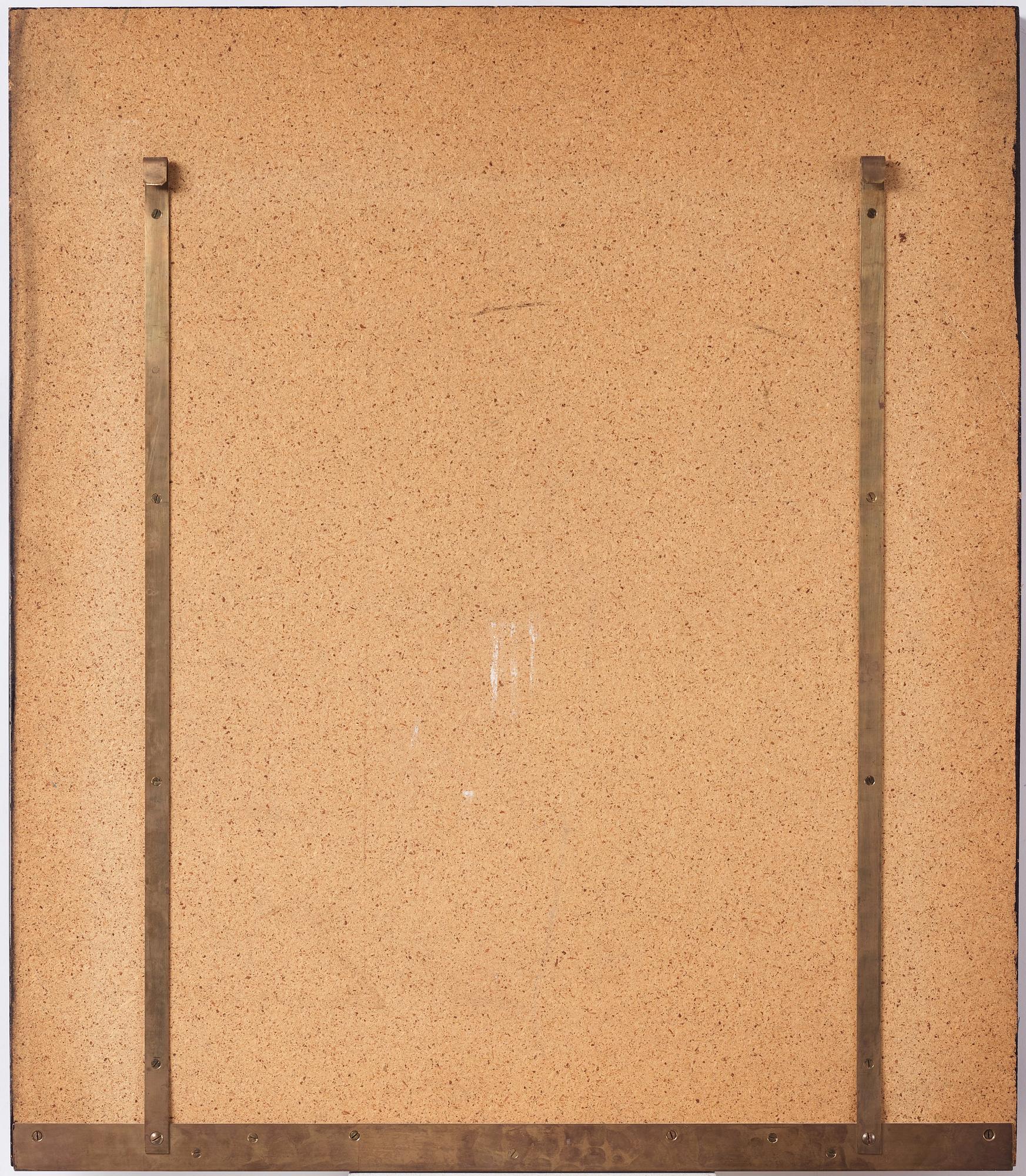 Uno Åhrén & Anna Petrus, a pewter mirror,  Svenskt Tenn, Stockholm, model 516, designed in 1927.
