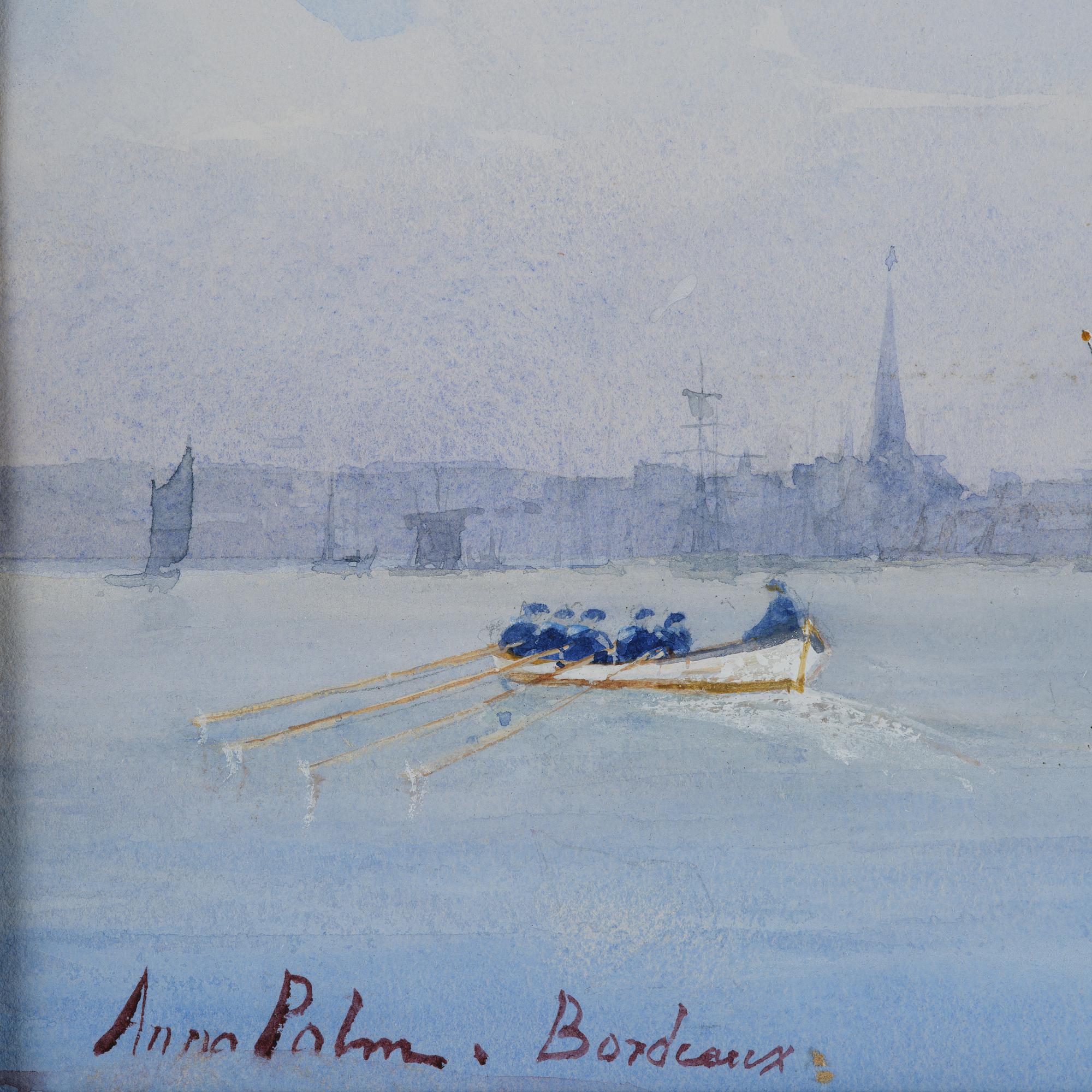 Anna Palm de Rosa, Steamship in Bordeaux.