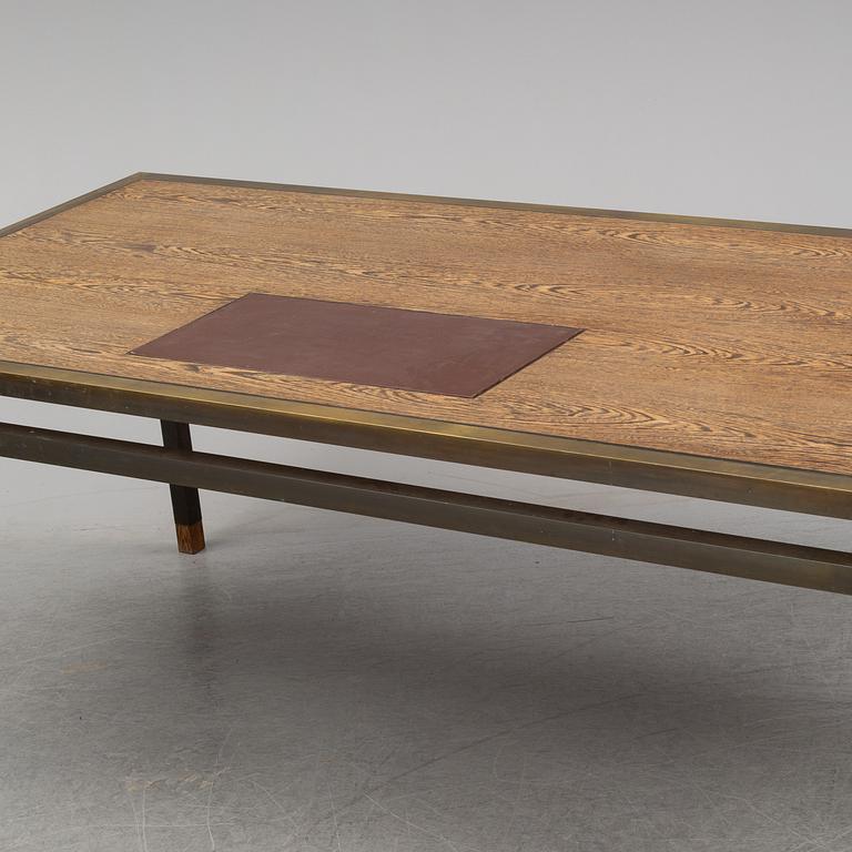 A Danish wengé wood desk, 1960's/70's.