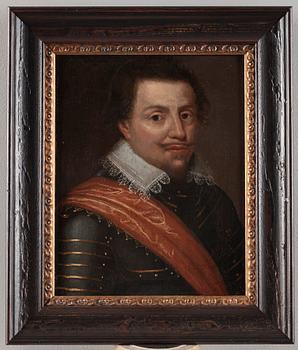 Frans Pourbus II Attributed to, Portrait of an officer.