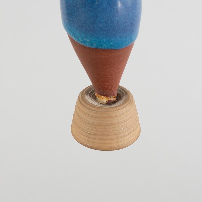 Five miniature vases and four bowls, including Carl Harry Stålhane, Rörstrand and Wilhelm Kåge, Gustavsberg Studio.