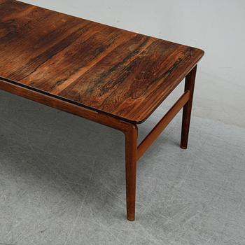 A rosewood coffee table by Peter Hvidt & Orla Molgaard Nielsen, France & son, Denmark, 1960's.