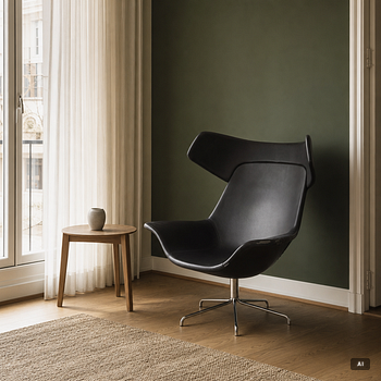 Michael Sodeau, fåtölj, "Oyster High", Offecct, 2000-tal.