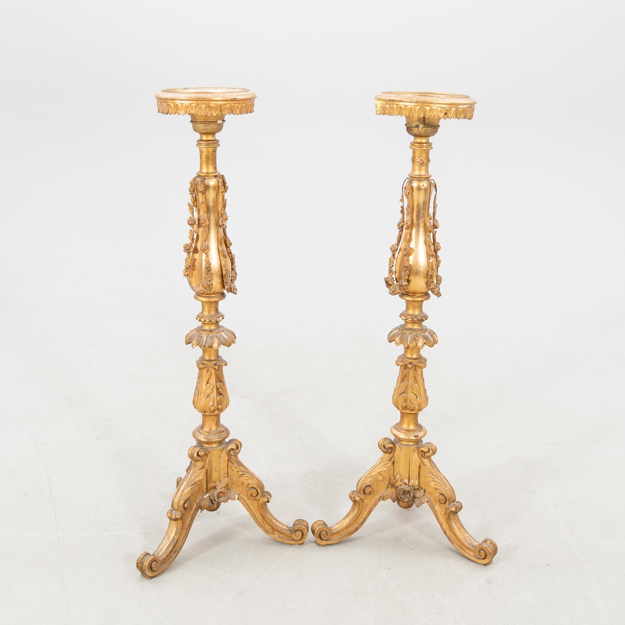 Gueridoner  ett par nyrokoko sent 1800-tal.