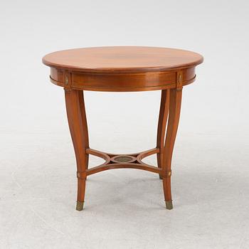 A mahogany empire style table, Nordiska Kompaniet.