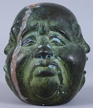 SKULPTUR, brons, Kina, 1900-tal.