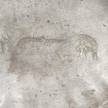 TERRIN, tenn, bär monogram J. C. B och datering 1770 Tyskland.