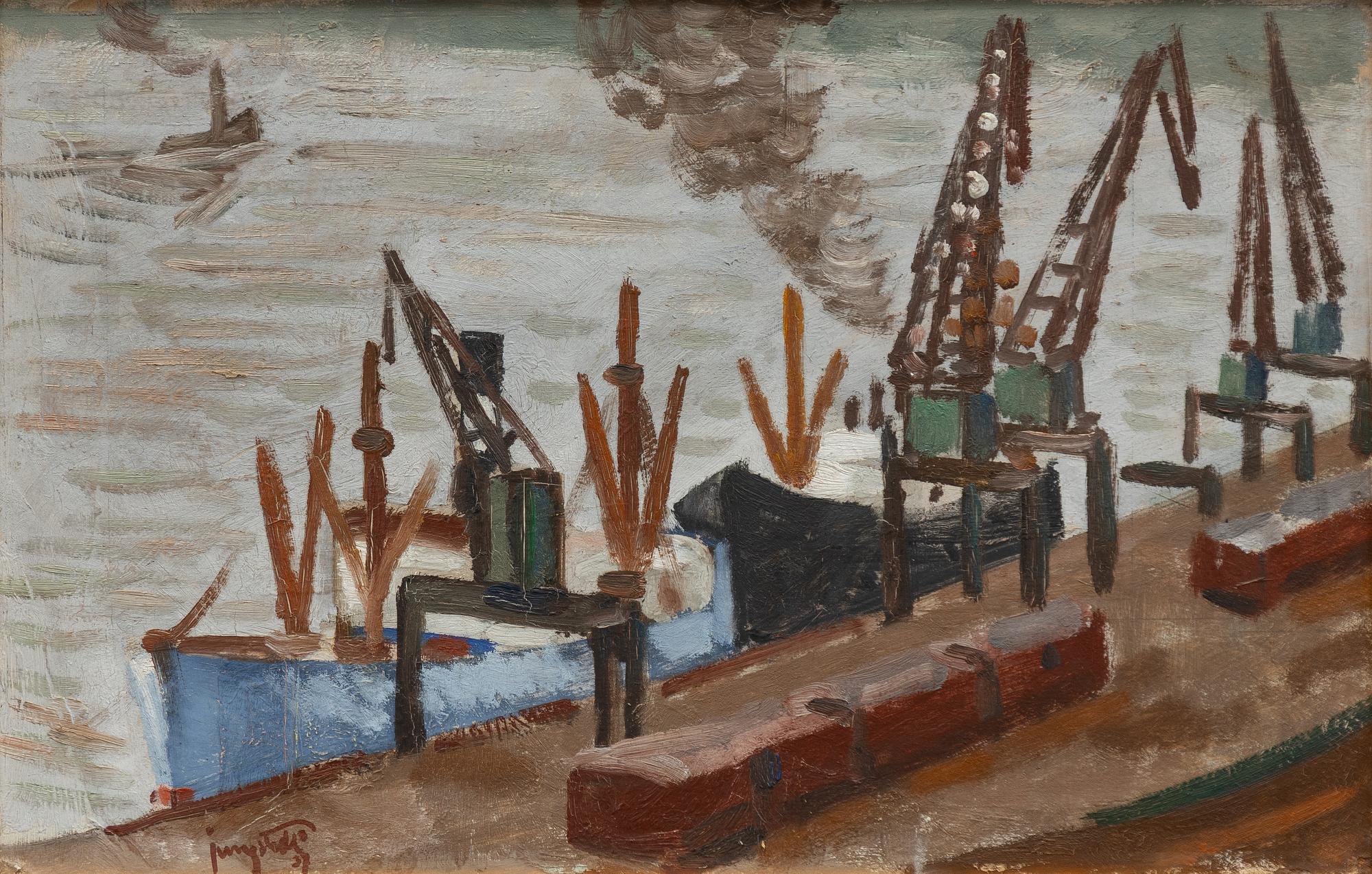 Kurt Jungstedt, Port, Stockholm.