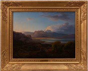 Christian Morgenstern, Vast mountain landscape.