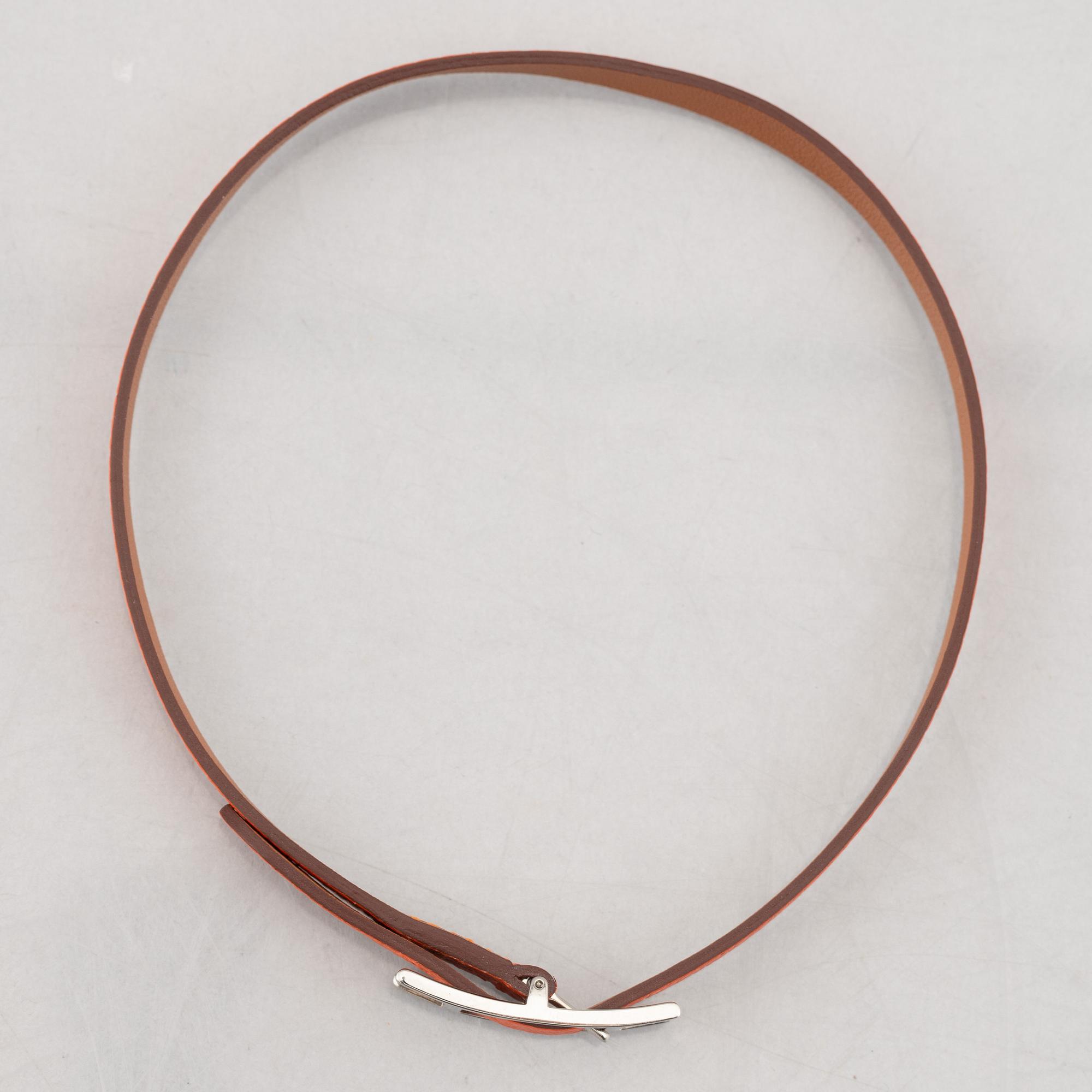 Hermès, armband "Behapi Double Tour".