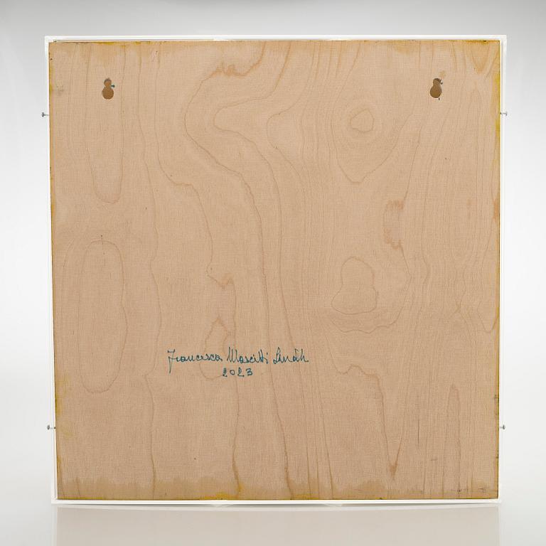 Francesca Mascitti-Lindh, an installation “Luce”, signed Francesca Mascitti Lindh, 2023.
