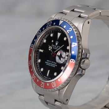 ROLEX, GMT-Master II, armbandsur, 40 mm.