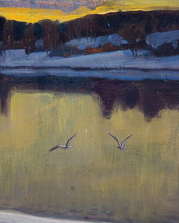 Väinö Blomstedt, Winter Twilight.