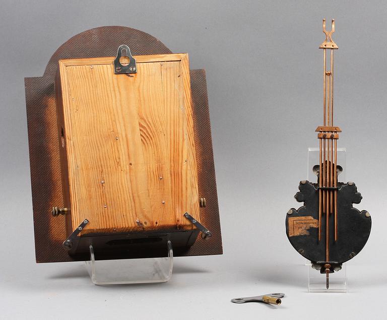 VÄGGPENDYL, jugendstil, 1900-tal.