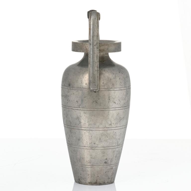 Sylvia Stave, a set of three vases, C.G. Hallberg, Stockholm, 1930s.