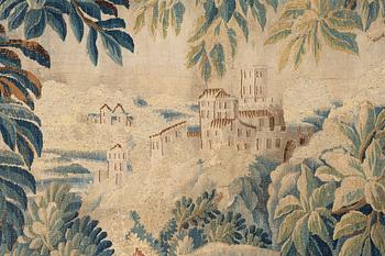 Vävd tapet, "Verdure", gobelängteknik, ca 295 x 168 cm, Flandern, 1700-talets förra hälft.
