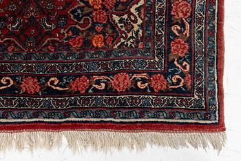 A semi-antique Bidjar carpet, West Persia, c. 204 x 130 cm.