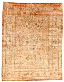 1324. ANTIQUE SILK TURKISH, probably. 162 X 127,5 cm.