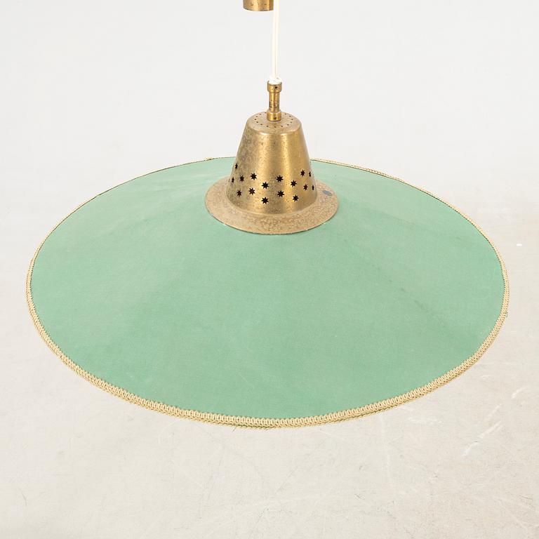 Ceiling lamp Bergbom, mid-20th century.